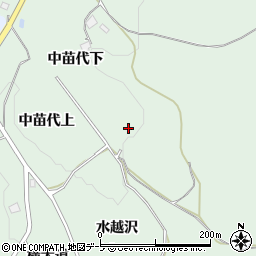 青森県八戸市是川中苗代下周辺の地図
