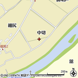 青森県南部町（三戸郡）小泉（中切）周辺の地図