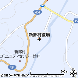 青森県新郷村（三戸郡）周辺の地図