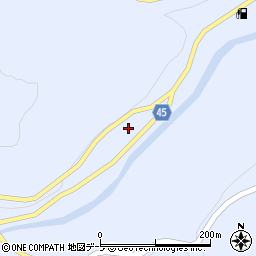 青森県三戸郡新郷村戸来橋ノ下周辺の地図