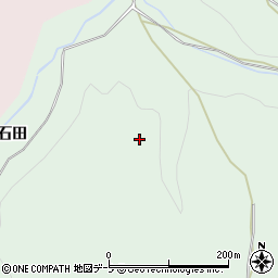 青森県八戸市是川石田周辺の地図