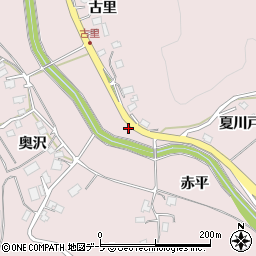 青森県八戸市松館辰ケ口周辺の地図