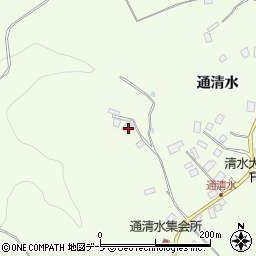 青森県八戸市櫛引通清水27周辺の地図