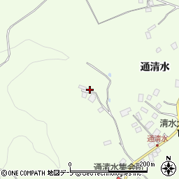 青森県八戸市櫛引通清水47周辺の地図