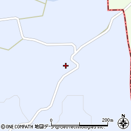 青森県新郷村（三戸郡）戸来（鉢森）周辺の地図