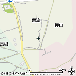 青森県八戸市十日市（留流）周辺の地図