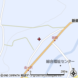 青森県三戸郡新郷村戸来金ケ沢3周辺の地図