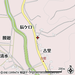 青森県八戸市松館周辺の地図