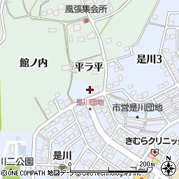 市営バス待合所周辺の地図