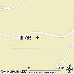 青森県南部町（三戸郡）斗賀（田ノ沢）周辺の地図