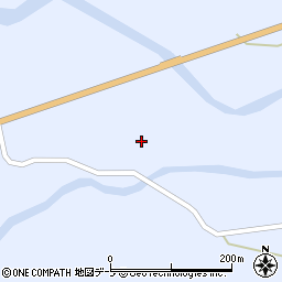 青森県新郷村（三戸郡）戸来（落合）周辺の地図