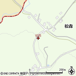 松森周辺の地図