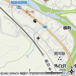 青森県平川市碇ヶ関白沢19周辺の地図