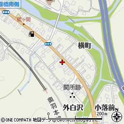 青森県平川市碇ヶ関碇ヶ関周辺の地図