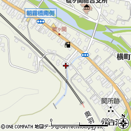 青森県平川市碇ヶ関白沢25周辺の地図