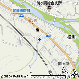 青森県平川市碇ヶ関碇ヶ関95-1周辺の地図