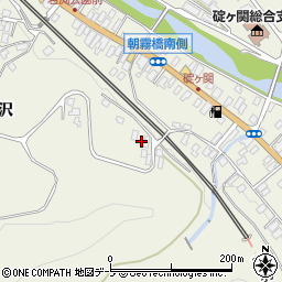 青森県平川市碇ヶ関白沢34周辺の地図
