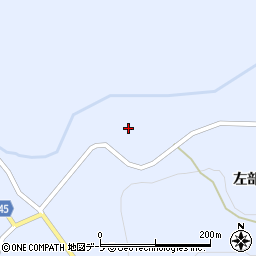青森県新郷村（三戸郡）戸来（左部長根）周辺の地図