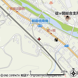 青森県平川市碇ヶ関白沢42-2周辺の地図