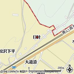 青森県三戸郡南部町小泉日計19周辺の地図