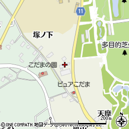 有限会社田山工務店周辺の地図