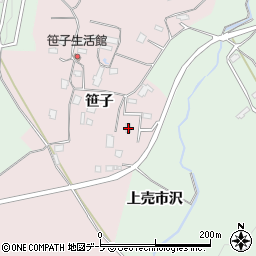 青森県八戸市根城笹子15-1周辺の地図