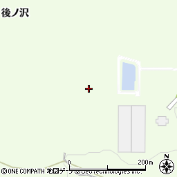 青森県八戸市櫛引湯ノ沢周辺の地図