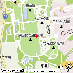 八戸市庁都市整備部交通安全ふれあい広場周辺の地図