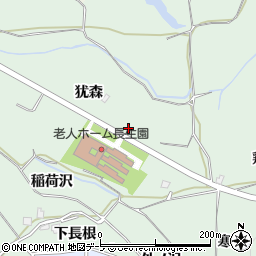 青森県八戸市是川周辺の地図