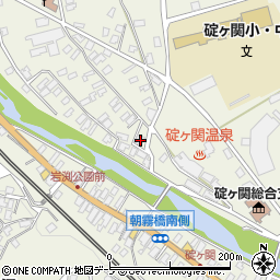 青森県平川市碇ヶ関湯向川添6周辺の地図