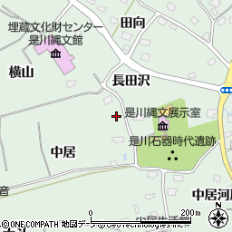 青森県八戸市是川中居33周辺の地図