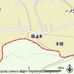 青森県八戸市金浜級ノ木周辺の地図