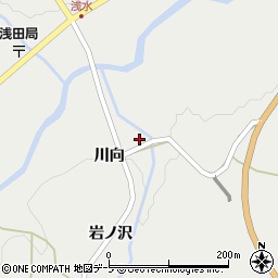 青森県三戸郡五戸町浅水権現林10周辺の地図