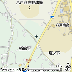 八戸ファミリーローンテニスクラブ周辺の地図
