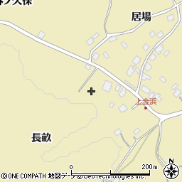 青森県八戸市金浜長畝周辺の地図