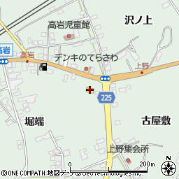 セブンイレブン八戸高岩店周辺の地図