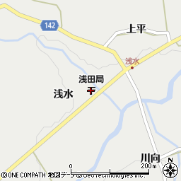 浅田郵便局 ＡＴＭ周辺の地図