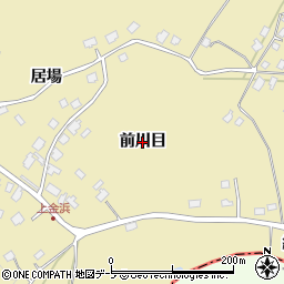 青森県八戸市金浜（前川目）周辺の地図