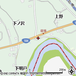 青森県八戸市上野上野28周辺の地図