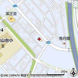 青森県八戸市西白山台4丁目9周辺の地図