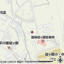 平川市役所　高齢者世話付住宅周辺の地図