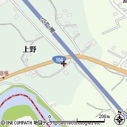 青森県八戸市上野上野1周辺の地図