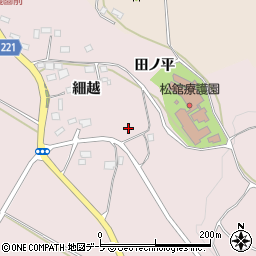 青森県八戸市松館細越19周辺の地図