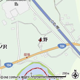 青森県八戸市上野上野7周辺の地図