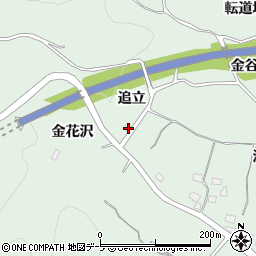 青森県八戸市是川追立1-3周辺の地図