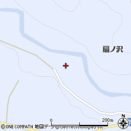 青森県新郷村（三戸郡）戸来（新田）周辺の地図