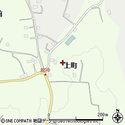 青森県八戸市櫛引上町周辺の地図