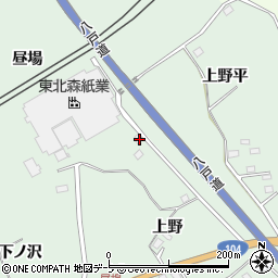 青森県八戸市上野上野13周辺の地図