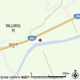 青森県三戸郡五戸町倉石又重宮台前周辺の地図