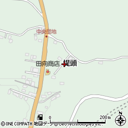 青森県八戸市是川堤頭10周辺の地図